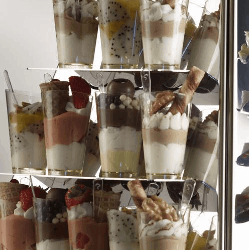 Milkshake glassware